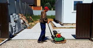 Устройство въезда на участок Владикавказ, цена от 50887 руб.